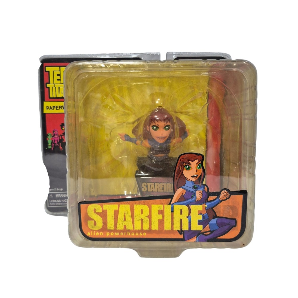 Starfire Teen Titans Interlocking Paperweight Bust Monogram Masterworks DC